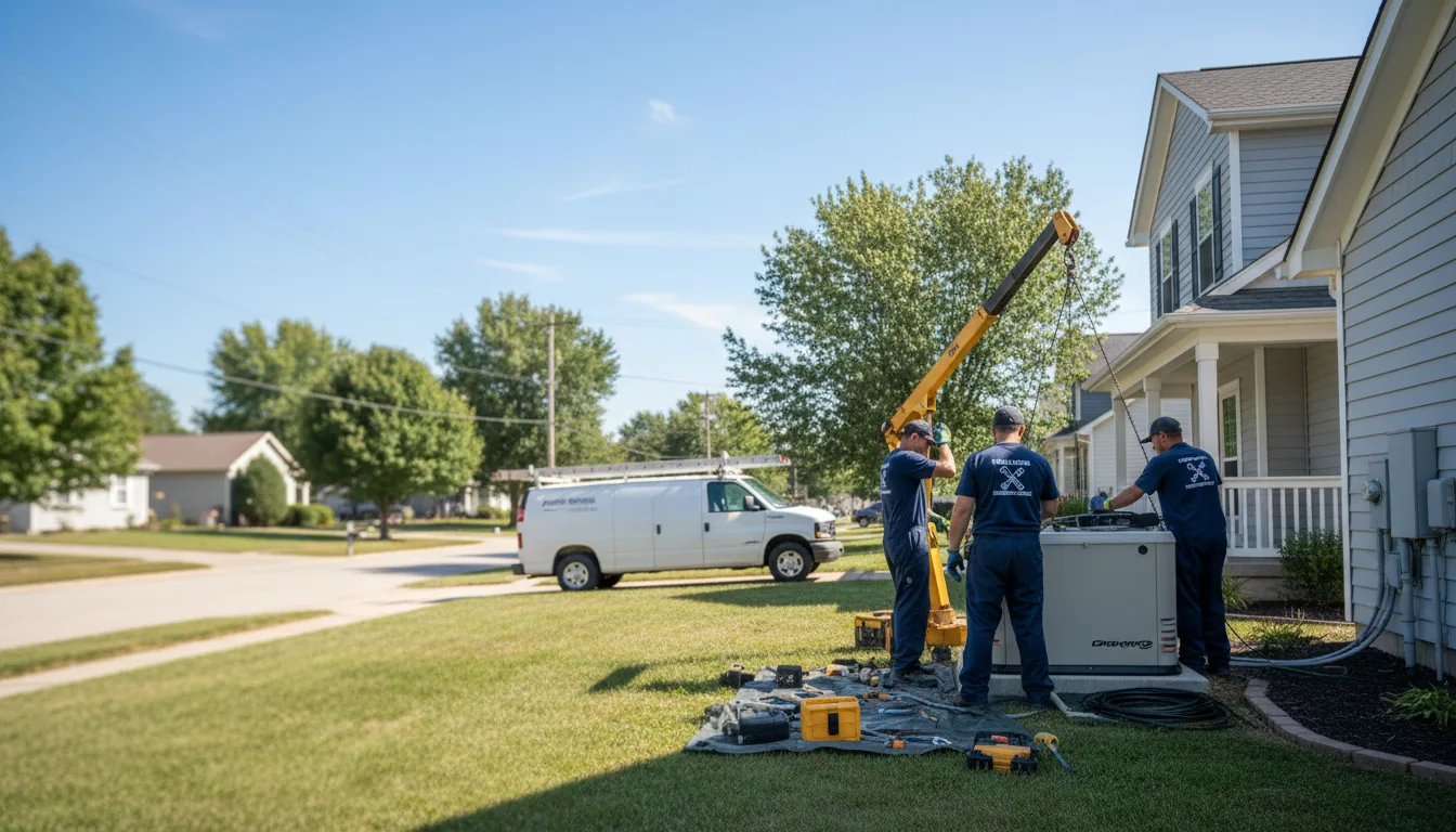 Generator Installation in Jackson Center, OH near me